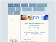 Tablet Screenshot of adpla.org